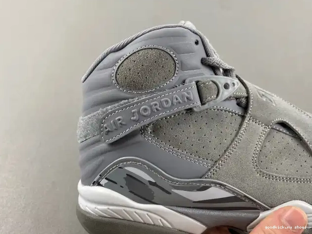 Rep 8 Grey Cool Retro Jordan 305381-014 0426
